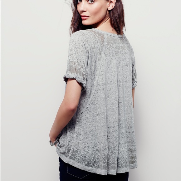 Free People We The Free Free Fallin Army Tee - Picture 5 of 5